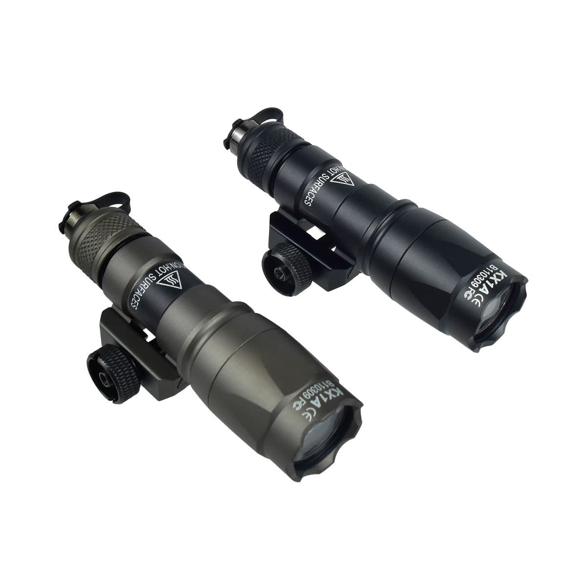 Tactical Flashlight 20mm Rail High-Intensity LED Mounted M300C Outdoor Light Aluminum Alloy Waterproof Portable