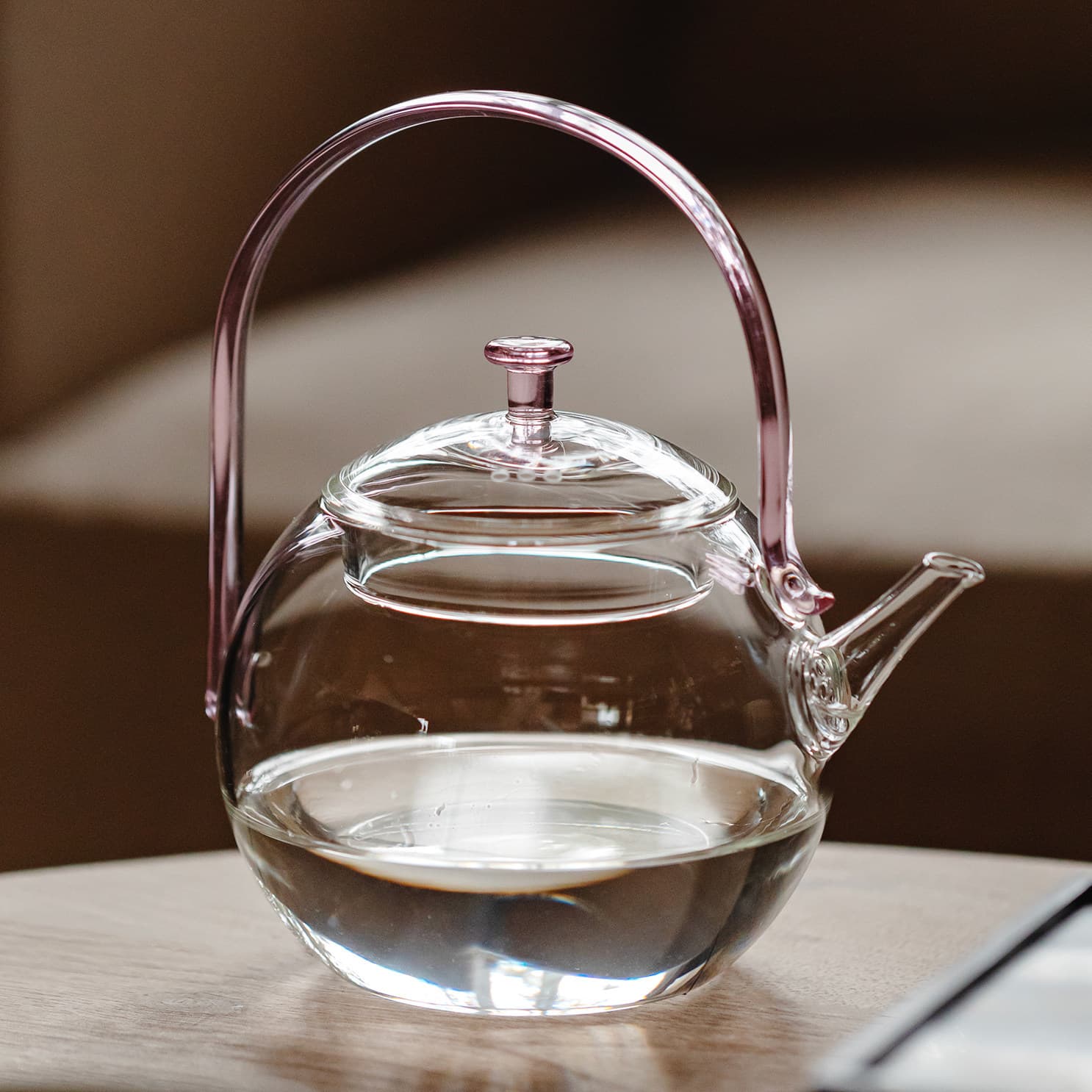 Lift kettle for brewing scented tea, brewing tea, high borosilicate glass kettle, hospitality glass kettle, tea set, high borosilicate glass