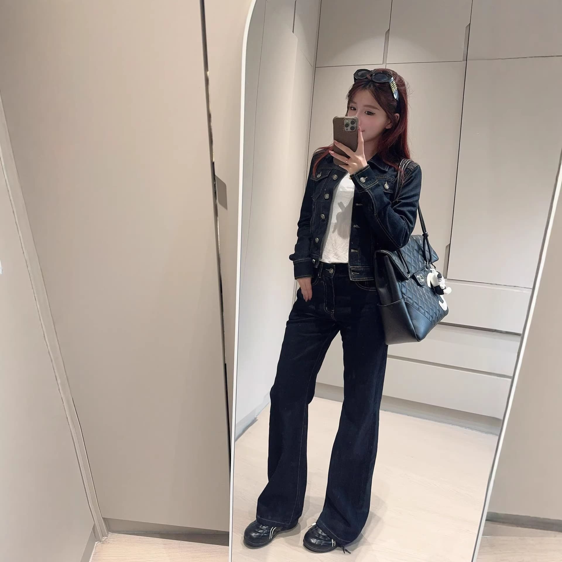 (New Arrival) Raw Denim Slimming Jacket / Pants - Otaku Style