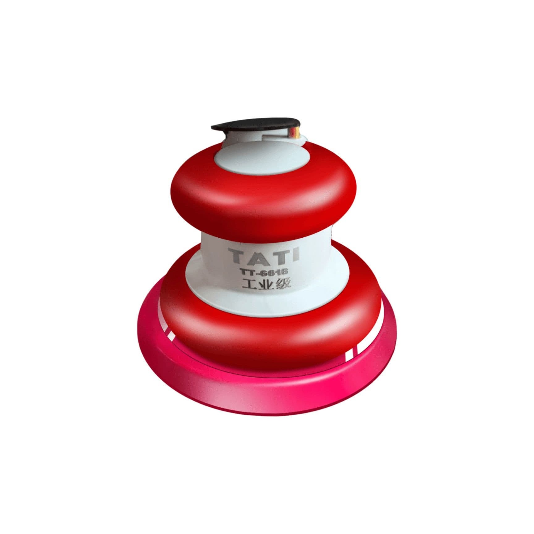 Taiwan industrial grade 18000 rpm six blade pneumatic sandpaper machine waxing car beauty polishing machine