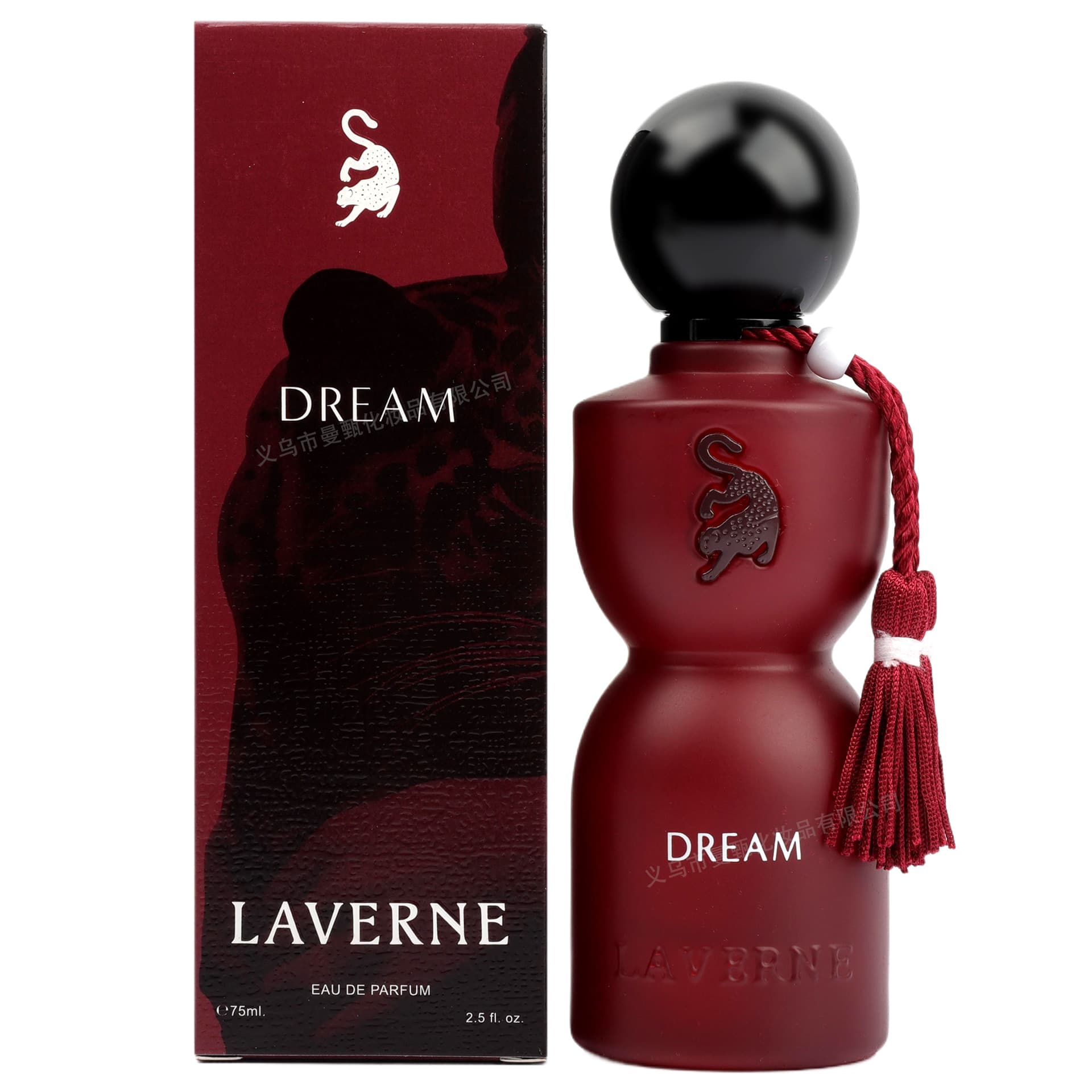 Cross-border foreign trade 75ml perfume red Middle Eastern leopard high quality MZ-203B Arabic perfume manufacturer wholesale