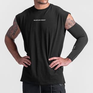 Cross-border Men's Summer Tank Top European American Loose Plus Size Sleeveless Men's T-Shirt Casual Versatile Athletic Tank Top for Men
