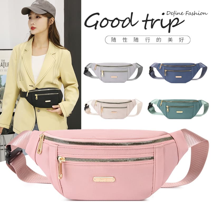 Waterproof new sports mobile phone waist bag for women 2023 new running fashion versatile compact men's work wallet