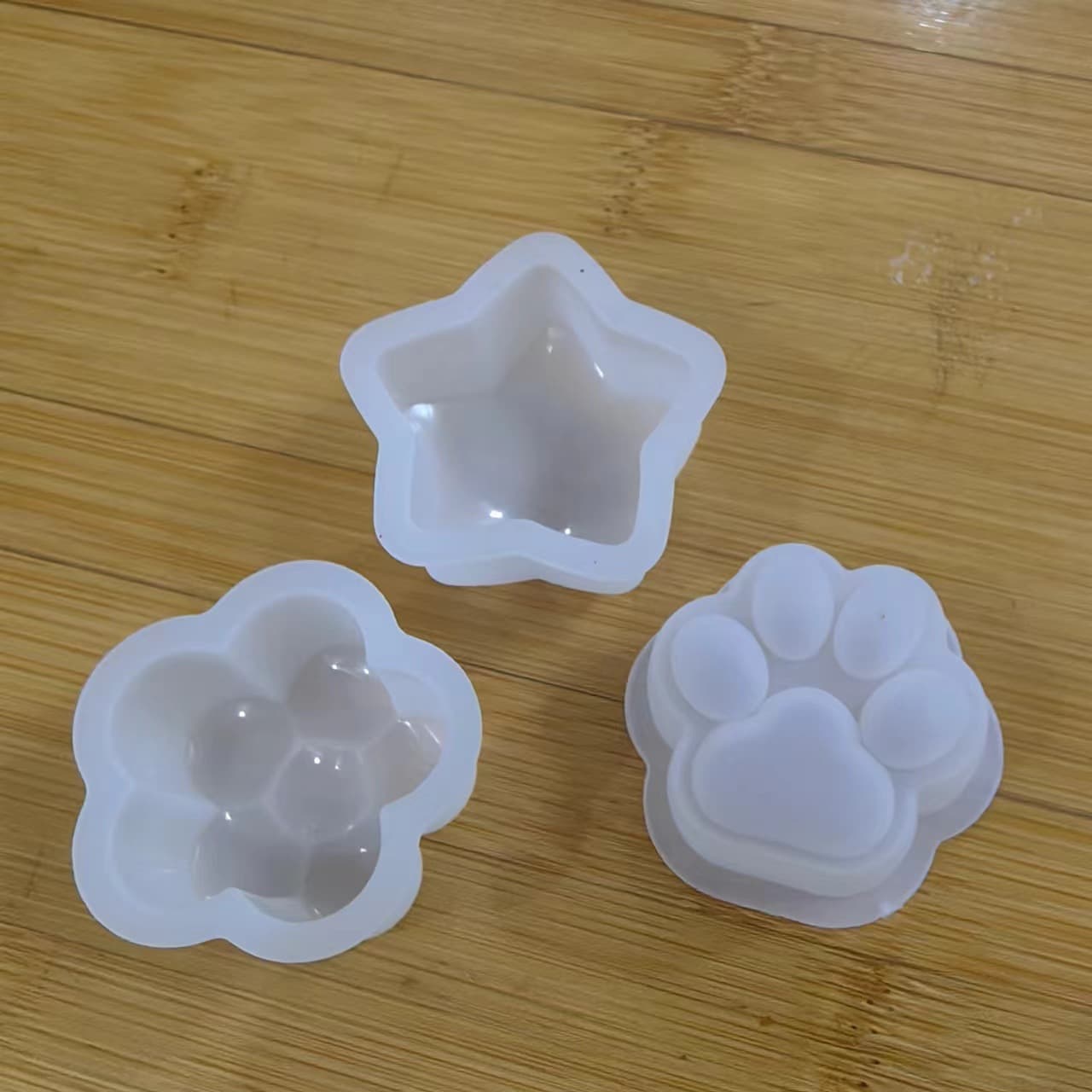 DIY jelly squashable cat paw silicone mold, epoxy resin AB glue mold, baking silicone model