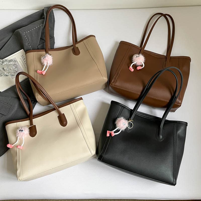 2026 New Women's Crossbody Tote Bag, Large Capacity, Simple Design, Handbag Shoulder Bag