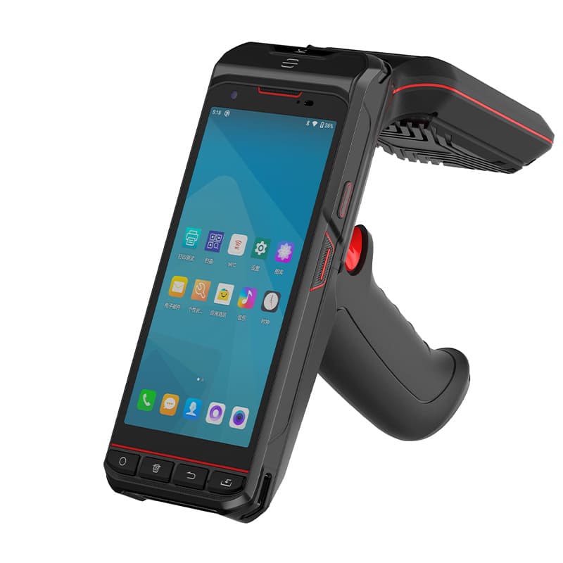 Handheld Terminal PDA with Barcode Scanner and RFID Auto-Read/Write Data Collector for Warehouse Inventory