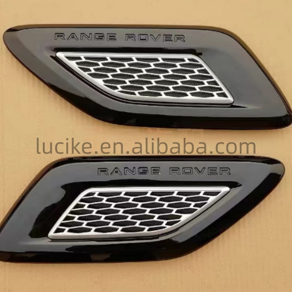 For 14-17 Land Rover Range Rover Sport 941-420 Black Fender Vent Net Car Grille Cover