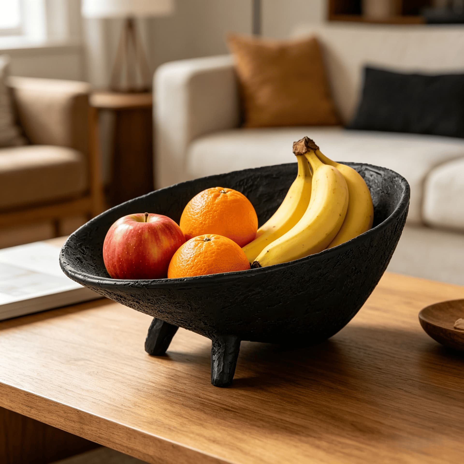 European-style resin dining table two-foot fruit tray decorative ornament for soft furnishing, sales office, home living room TV cabinet, coffee table storage tray