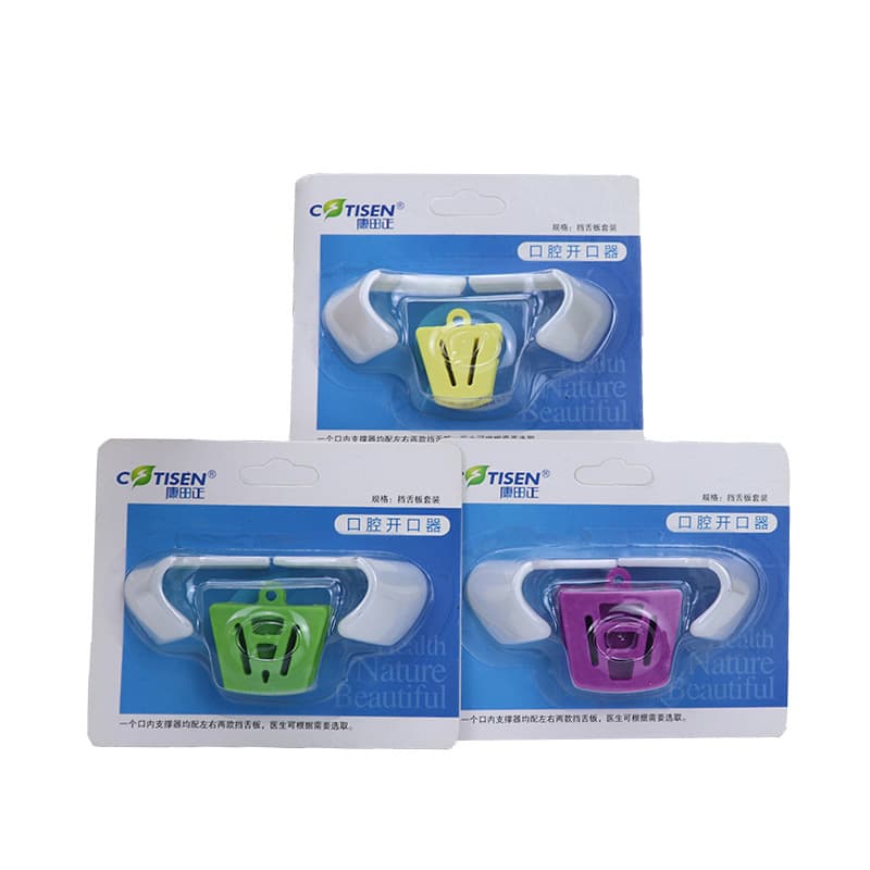 Dental Kangtian Tongue Shield Bite Pad Intraoral Supporter Oral Opener High Temperature Sterilization Available in Large, Medium and Small Sizes
