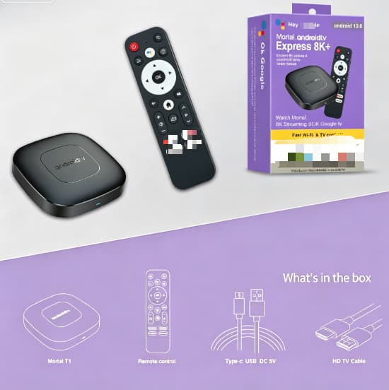 T1 Android TV Box H313 Smart TV Box HD Android TV Box