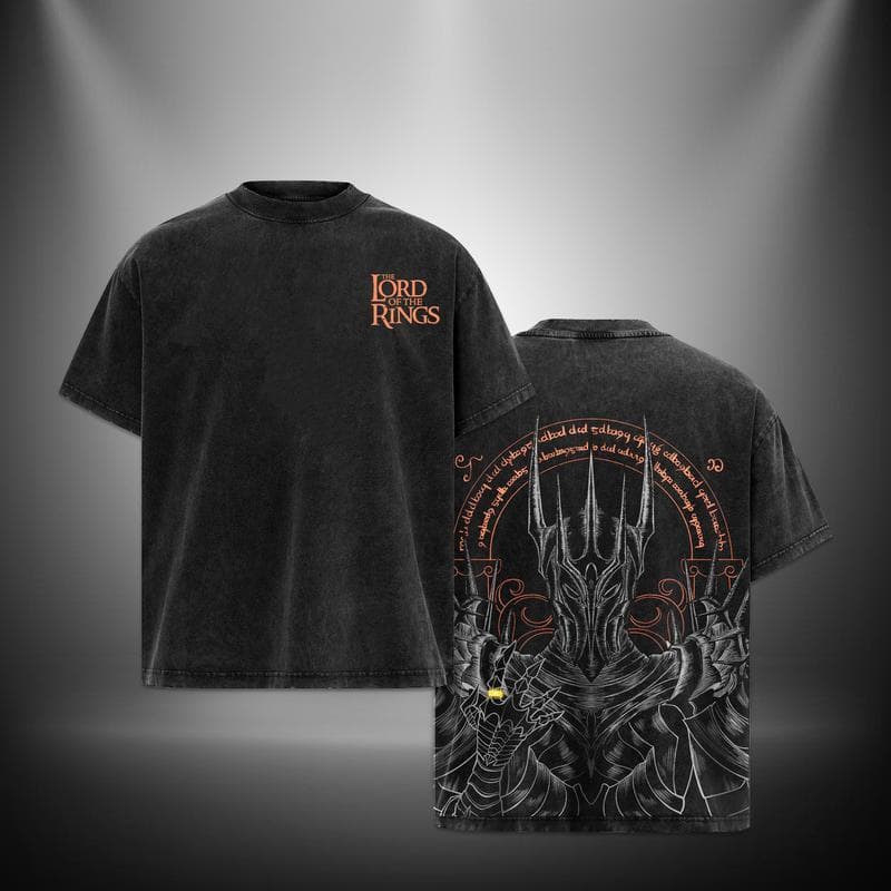 Ouma cotton TLord Sauron Lord of the rings Retro Vintage Mens cross-border