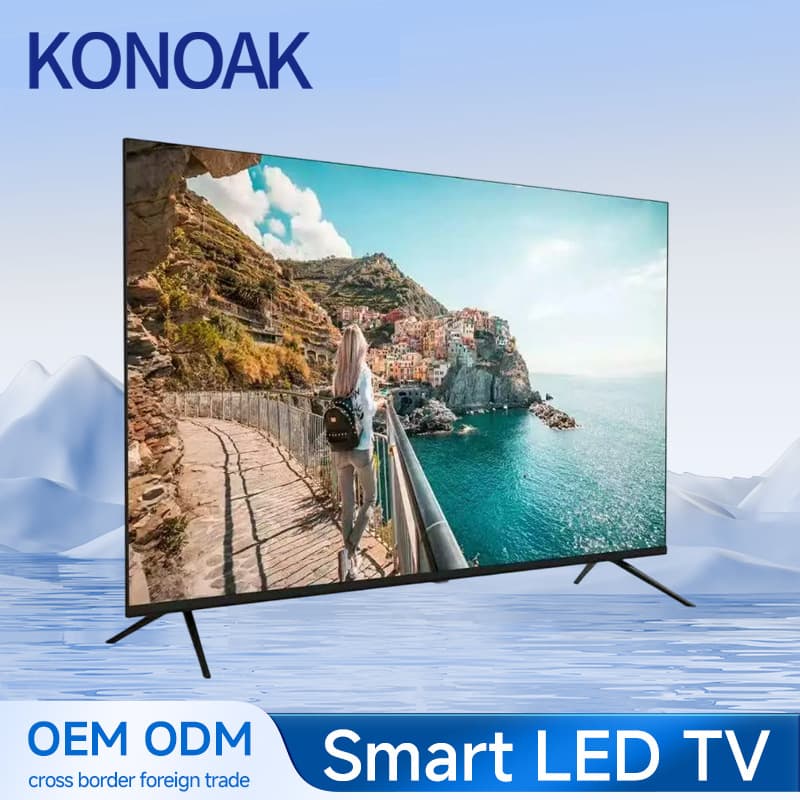 Cross-border Trade Custom TV 55-inch 65-inch 75-inch 4K HD Network Smart LED LCD TV Customization