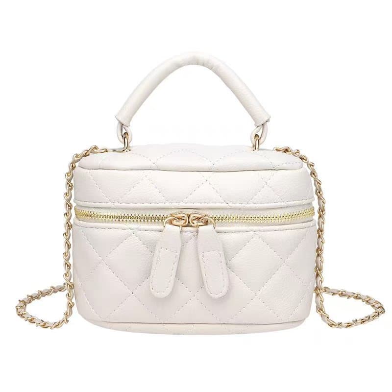 Mini Bag 2026 New Fashion Diamond Chain Crossbody Bag Versatile Popular Handheld Bucket Bag
