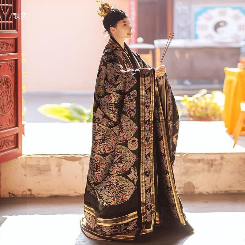 Jiangyi Qinghe Taoist High Priest Robe, Taoist Priest Clothing, Ban Yi, Xiaotai Yi, Jing Yi, Dao Pao