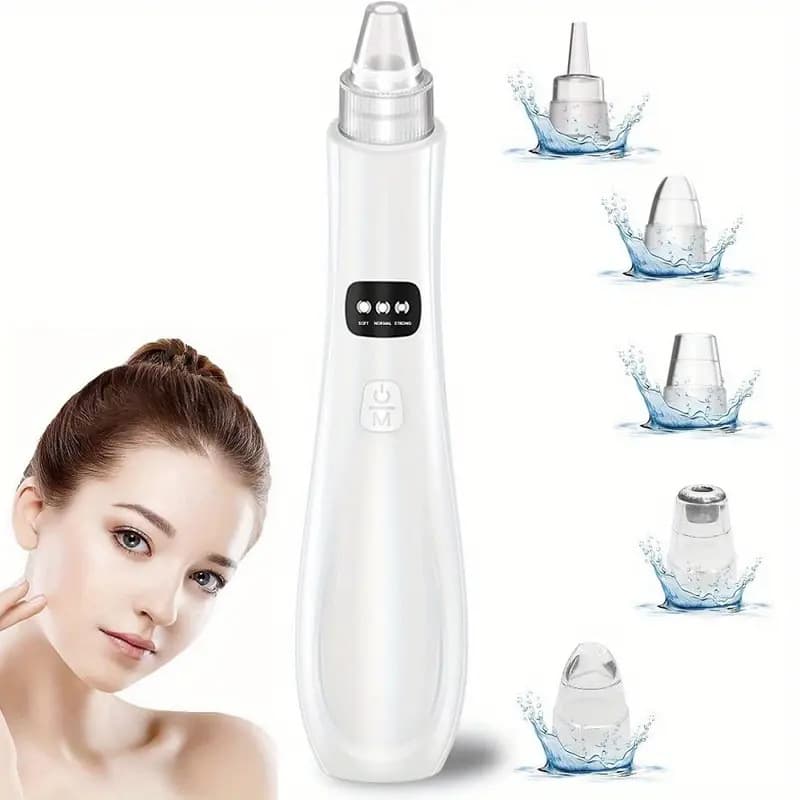 Electric Blackhead Remover with Visual Bubble Technology, Wholesale Facial Pore Cleansing Device