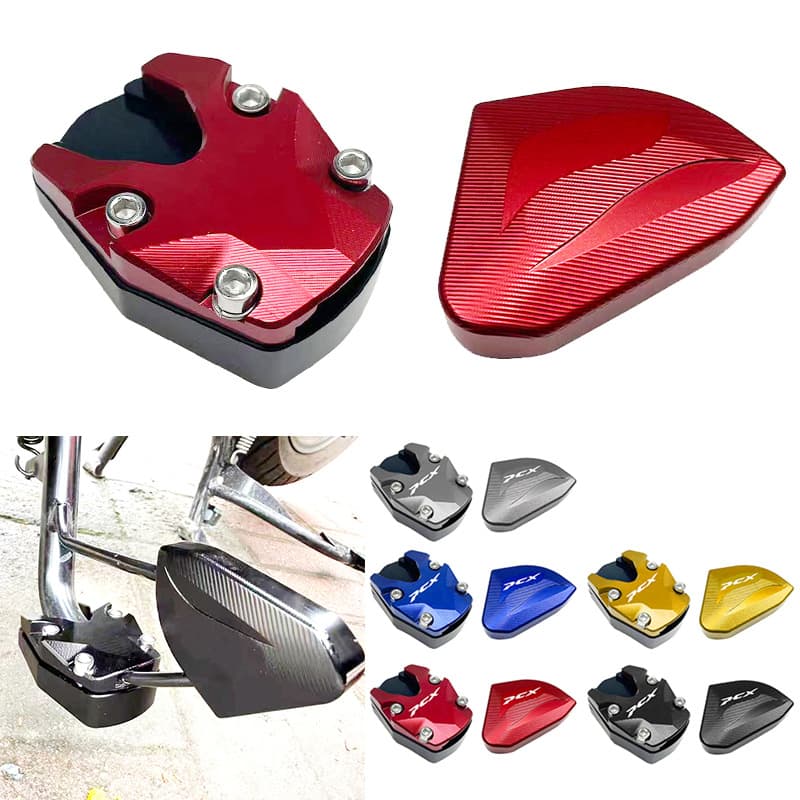 For Honda PCX125/150/160 Motorcycle Kickstand Enlarged Pad Side Stand Bracket Side Stand Side Kick Block