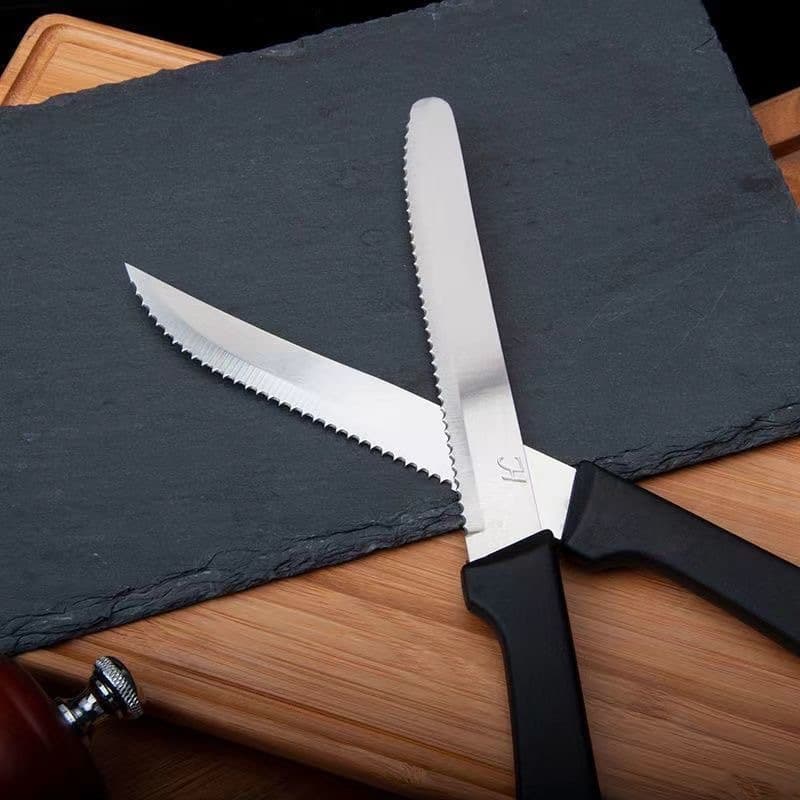 [Exclusive for Newbies] Stainless Steel Steak Knife, Household Tableware, Multi-Purpose Steak Knife, Western Food Knife, Fruit Knife, Bread Knife