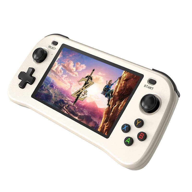 Cross-border new 4.5-inch large screen SF3100 dual joystick PSP game console open source handheld nostalgic handheld game console