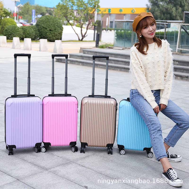 Luggage Trolley Case 20-inch Universal Wheels Student Password Suitcase 24-inch Universal Wheels Travel Case Custom Logo Gift Box