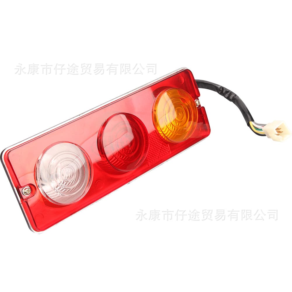 ATV Sand Vehicle Four-Wheel GY6 Go Kart Parts 125-150CC Three-Wire 12V Four-Wheel Rear Brake Light Tail Light