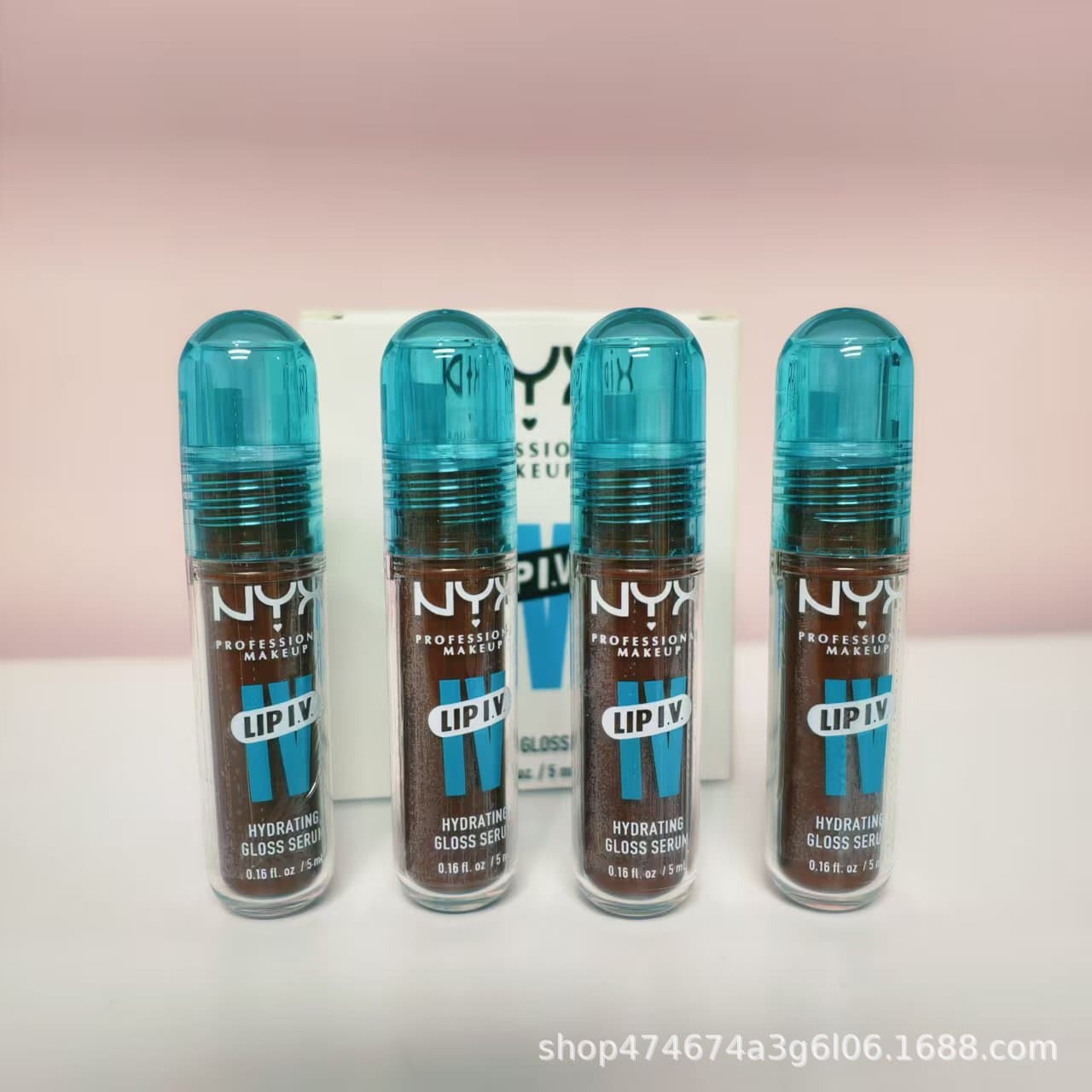 NYX Cross-Border Exclusive Non-Stick Cup Lip Glaze, Brightening Long-Lasting Watery Liquid Lipstick Set, New Lip Mask Peel-Off