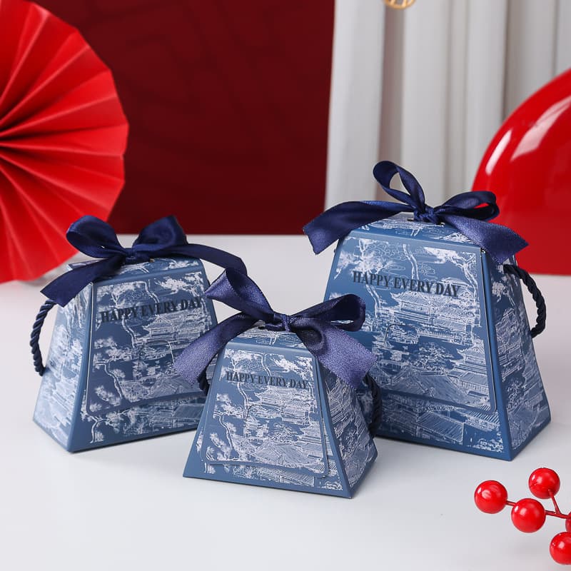 2026 New Style Wedding Candy Box, Wedding Candy Bag, Premium Creative Wedding Favor Gift Paper Box for Small Weddings