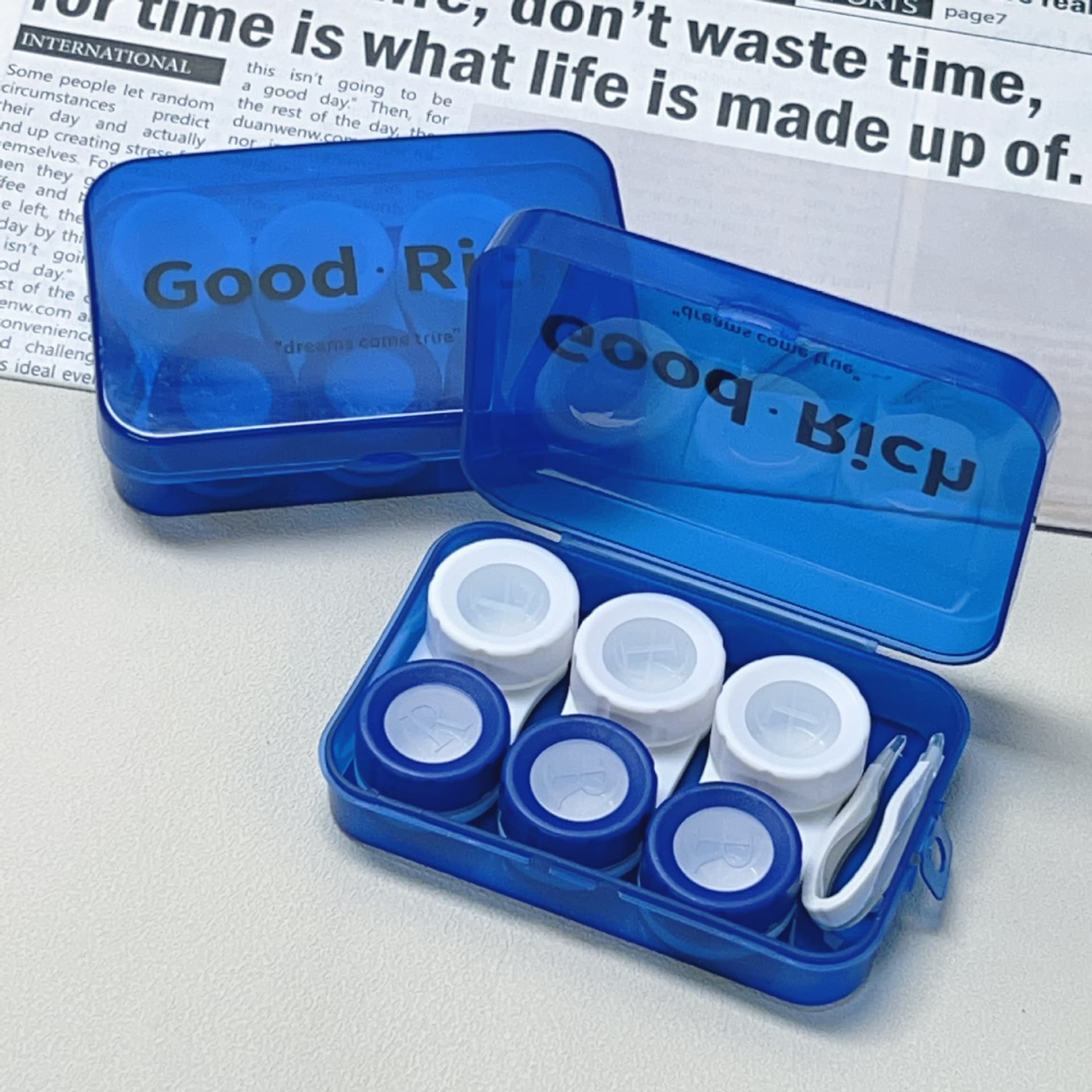 Casual and Portable Multi-Pack of Three-Pack Contact Lens Box Companion Box Contact Lens Box T92
