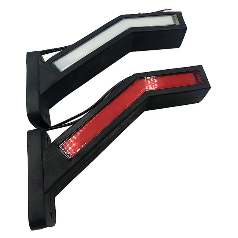 12-24V New LED Side Marker Light Universal for Trailers and Trucks Waterproof Width Indicator Durable Vehicle Exterior Lighting