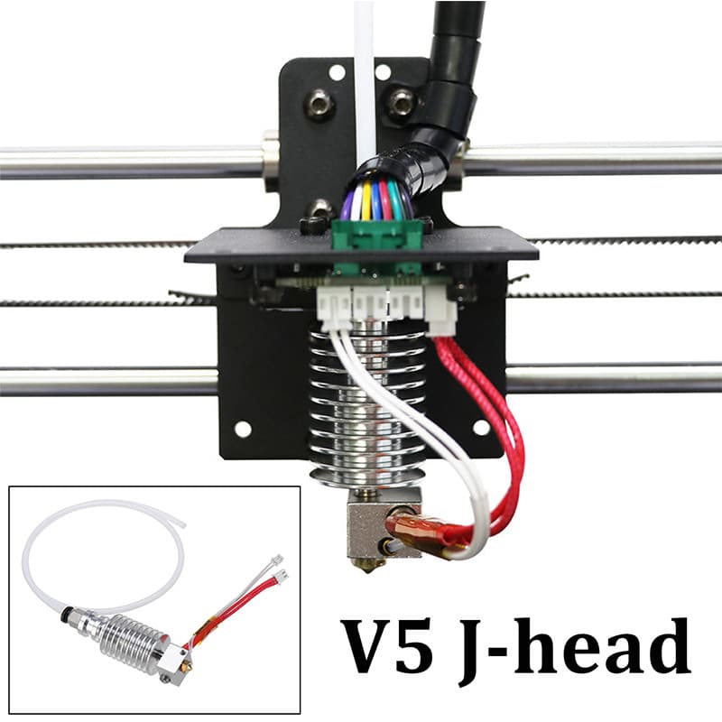 Anycubic 3D Printer Parts V5 J-head Extruder for I3 Mega 3D Printer