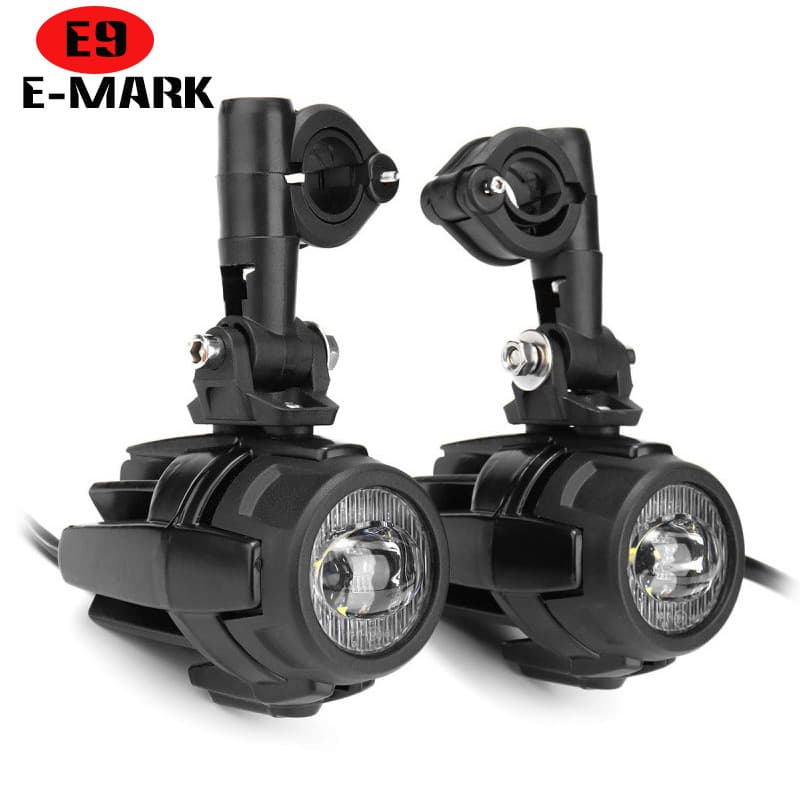 Motorcycle LED Spotlight External Large Light LED Retrofit Light Motorcycle Spotlight Fog Electric Vehicle Fog Universal