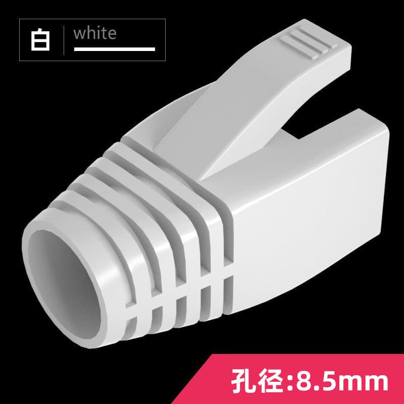 Cat6 Cat7 RJ45 Network Connector Dust Cover Transparent Protective Cap for Ethernet Cable Plug