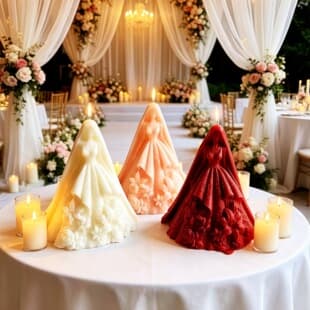 Wedding Bride Aromatherapy Candle Wedding Decoration Proposal Atmosphere Valentine's Day Gift Favor Candle Fragrance