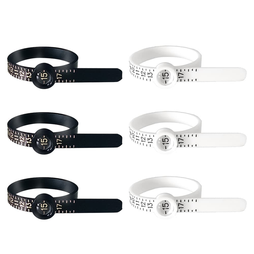 Factory Hot-Selling Ring Size Measuring Tape with Magnifier, US Ring Sizer, Measuring and Screening Tool