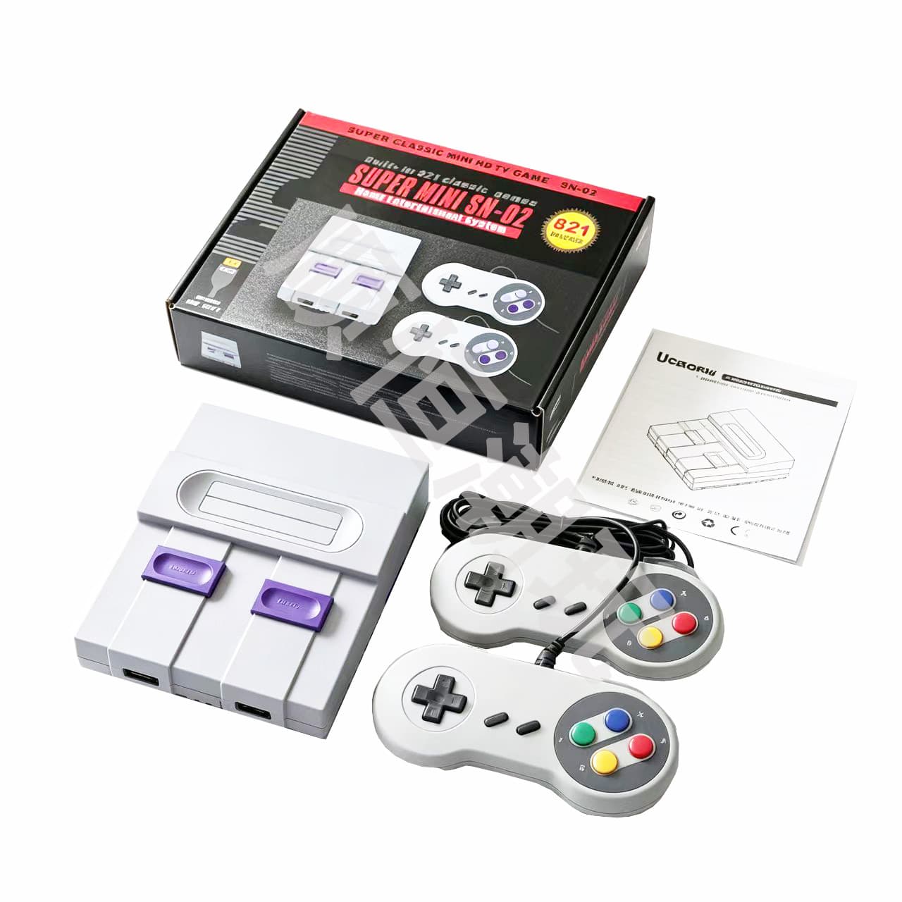 Cross-border SFC HD 821 Game Console Home FC NES Classic SNES TV Game Console Built-in 821 Games