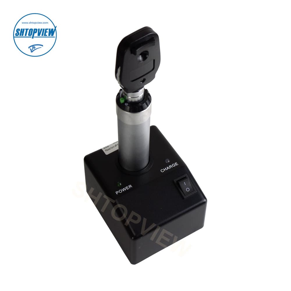 Ophthalmology Refraction Equipment YZ11D Rechargeable Portable Ophthalmoscope for Fundus Examination