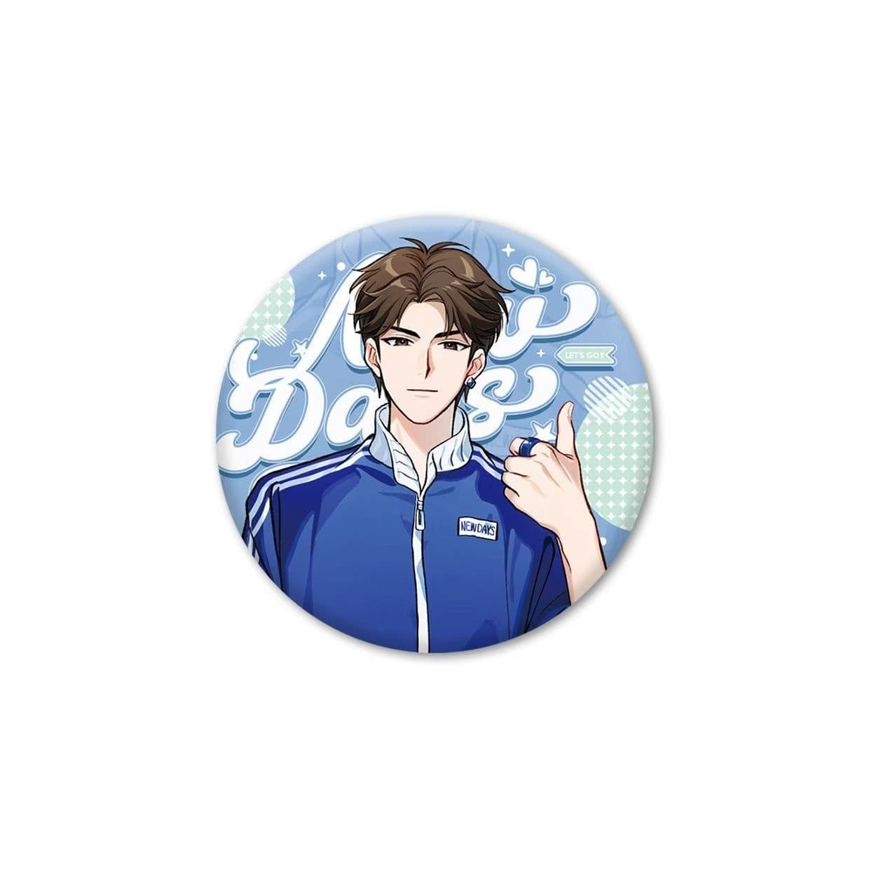 【Official】LASER&MANTA 《NEW DAYS》 Series Merchandise Badge Colored Paper