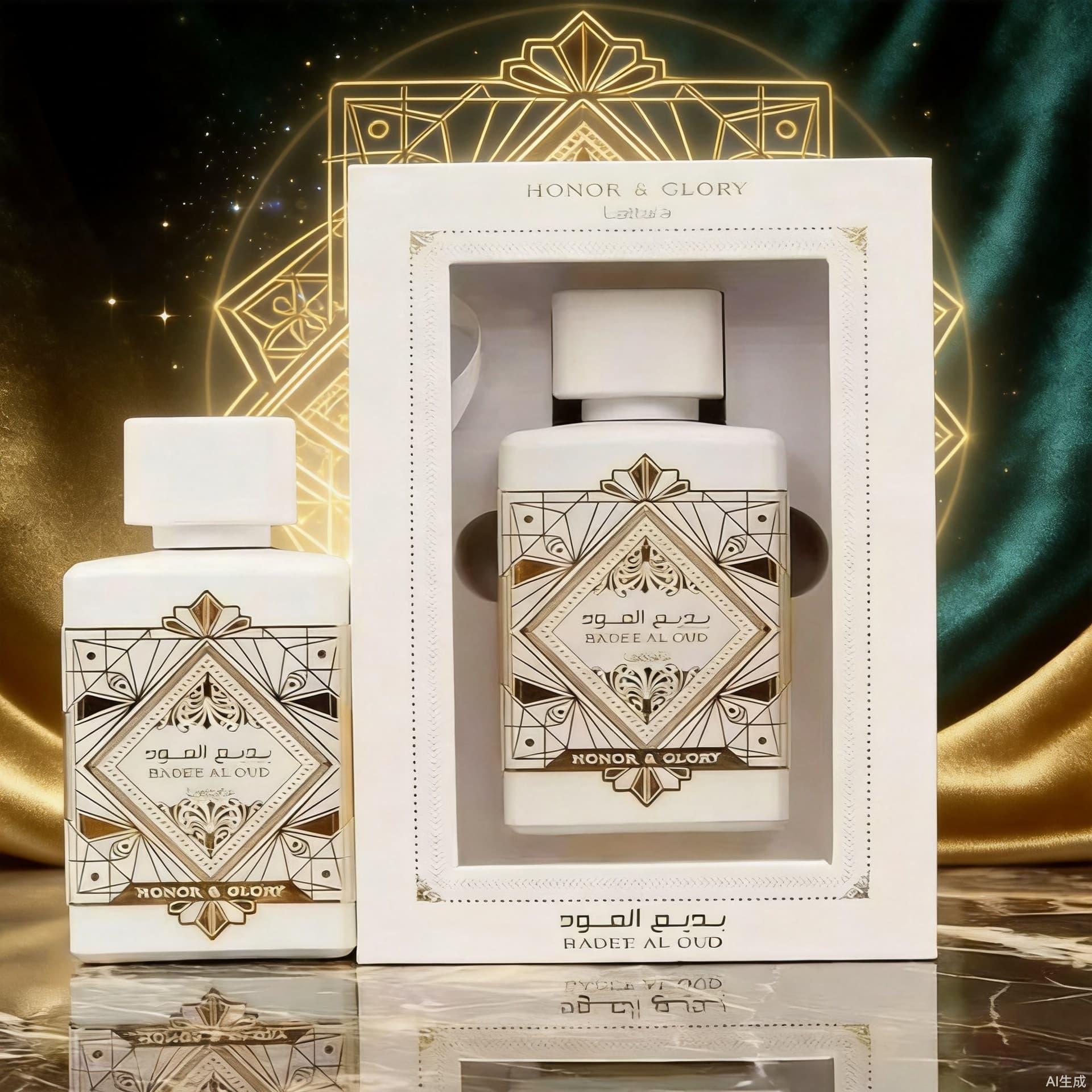 Cross Border Bade'e Al Oud 1ml Latafa Black Glory Oud Unisex Arabian Dubai Perfume