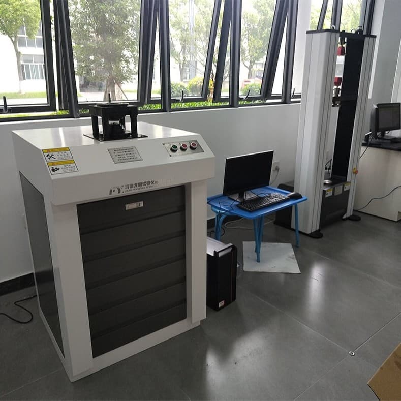 Ear-forming rate testing of thin copper and aluminum non-ferrous metal materials: 60KN microcomputer-controlled cupping tester