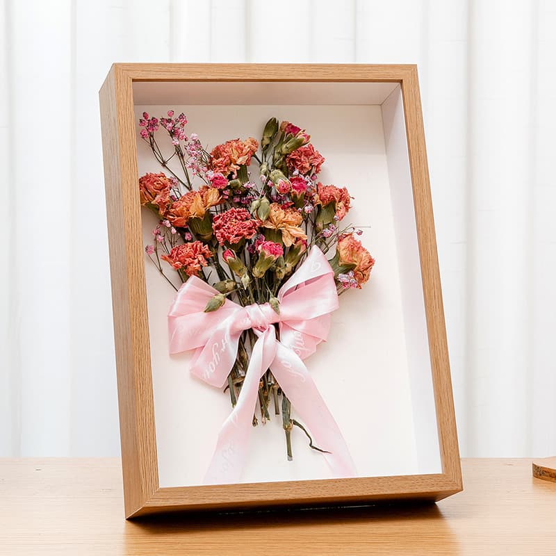 Home Decorative Painting Frame - Floral Pattern Design High Quality Wooden Material Ideal For Living Room Bedroom