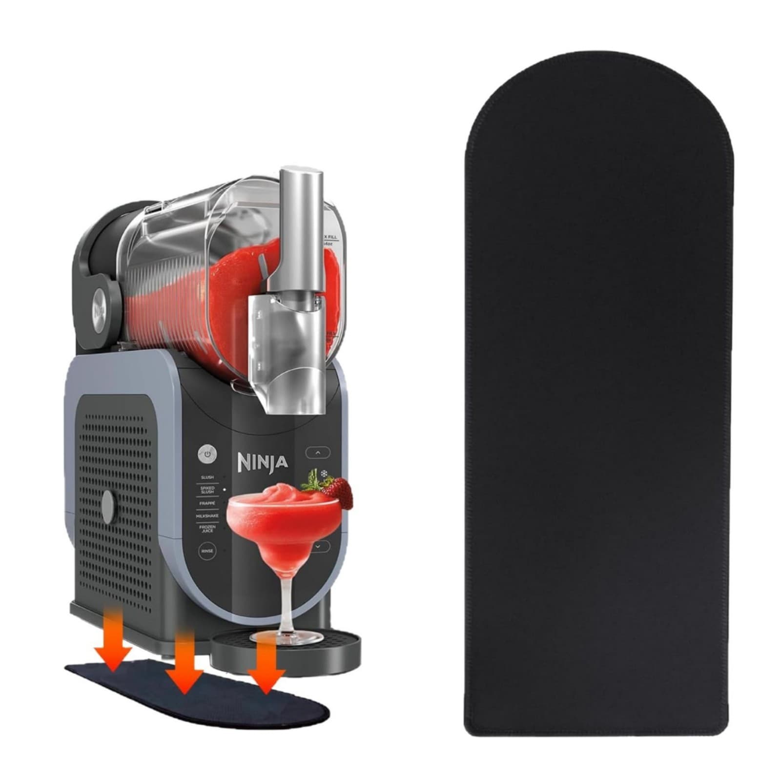 Anti-Slip Mat for Ninja Slushie Machine FS301 Smooth Movement Pad