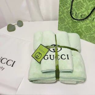Direct Sale D Brand Large H Small Fragrance Trendy Bath Towel Beach Towel Couple Set, Bath Towel and Hand Towel 2-Piece Set, Home Embroidered Towel