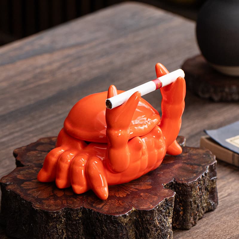 Ceramic ashtray, high-end ashtray, living room, bedroom ashtray, cute ashtray, factory direct sale