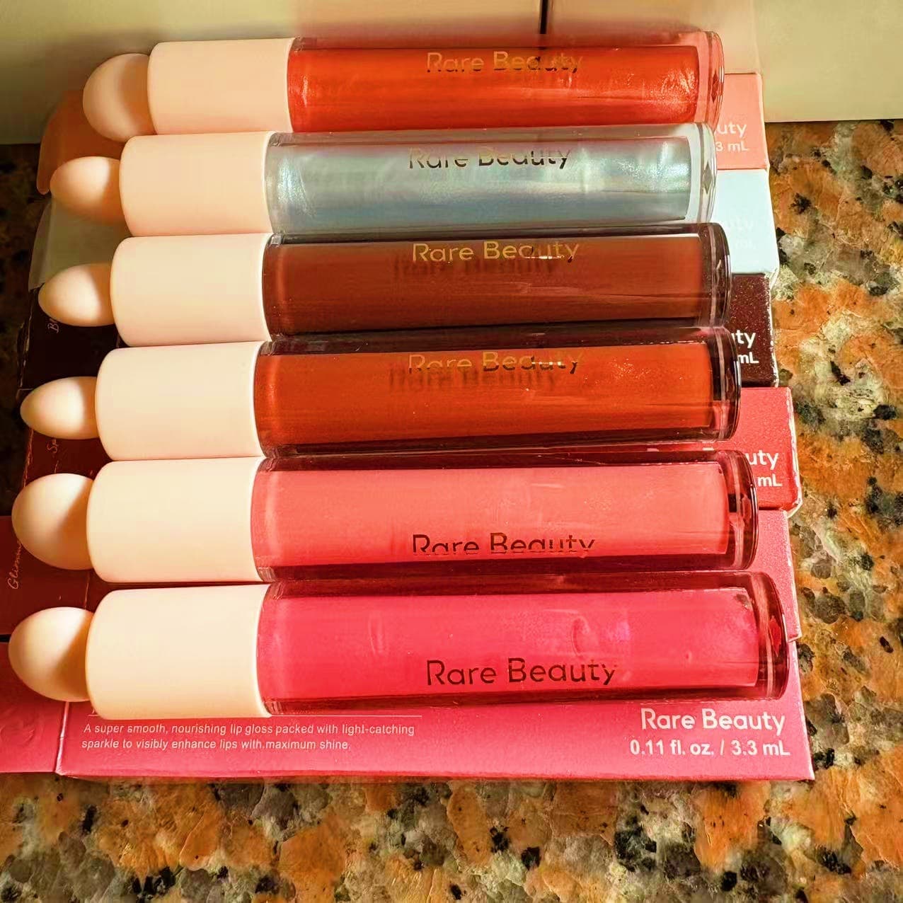 Cross-border Rare Beauty Positive Light Luminizing New Lip Gloss with Glimmer
