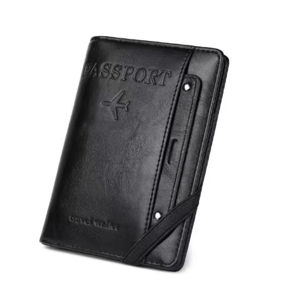 Anti-skimming RFID Passport Holder Multi-function Card Holder Document Organizer Boarding Pass Ticket Travel Passport Wallet