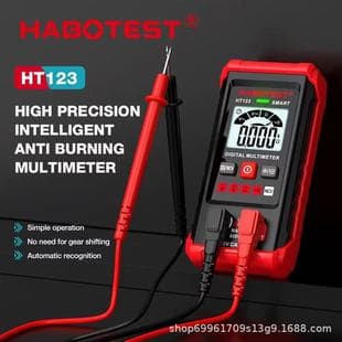 HABOTEST HT123 Smart Digital Multimeter Auto-Ranging Mini Full Auto Recognition