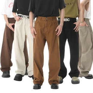 MTLCLOTHES Men's | Baggy Jeans Maillard Style Men's Denim Pants Loose Casual Long Pants