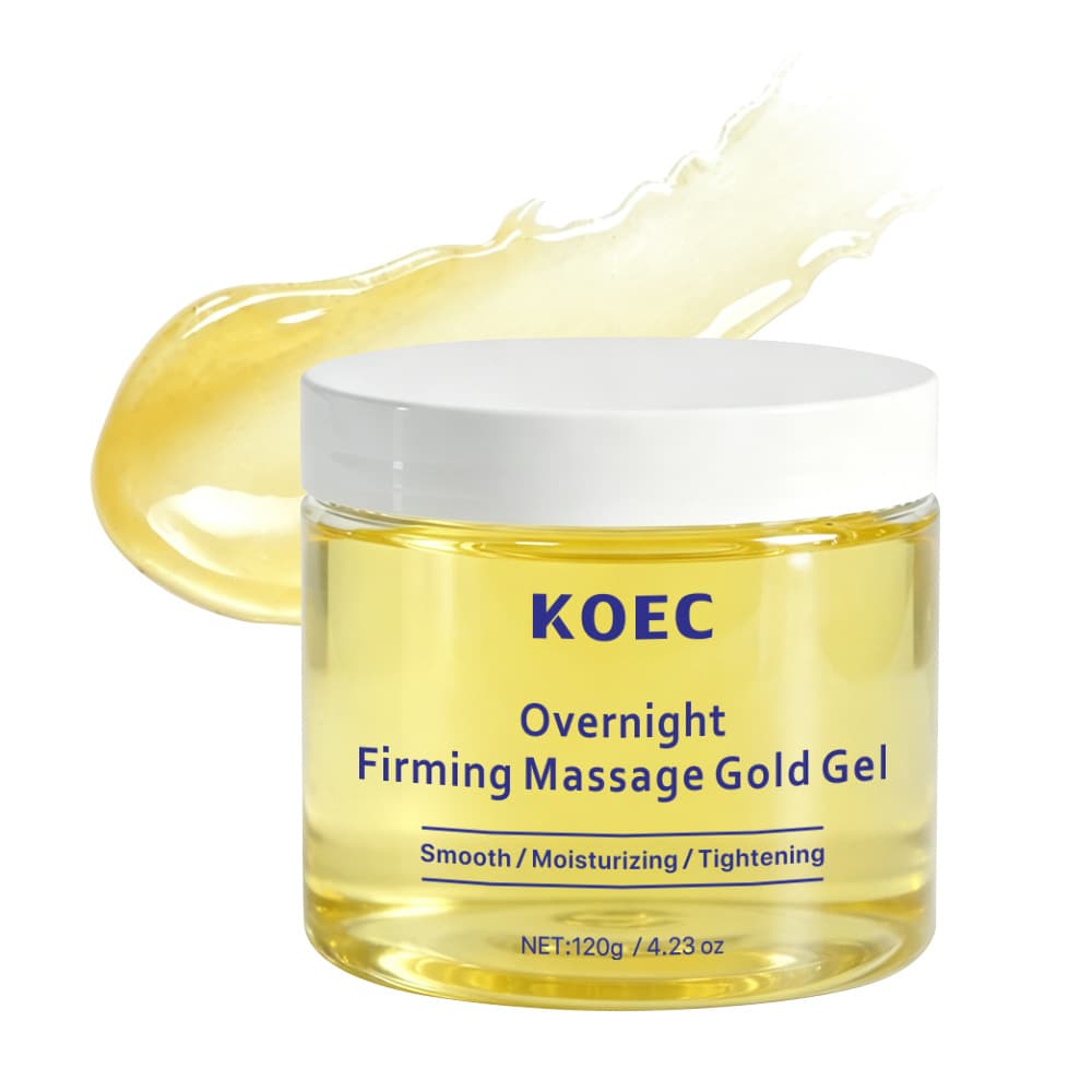 KOEC Nighttime Firming Massage Gold Gel, a popular TK product.
