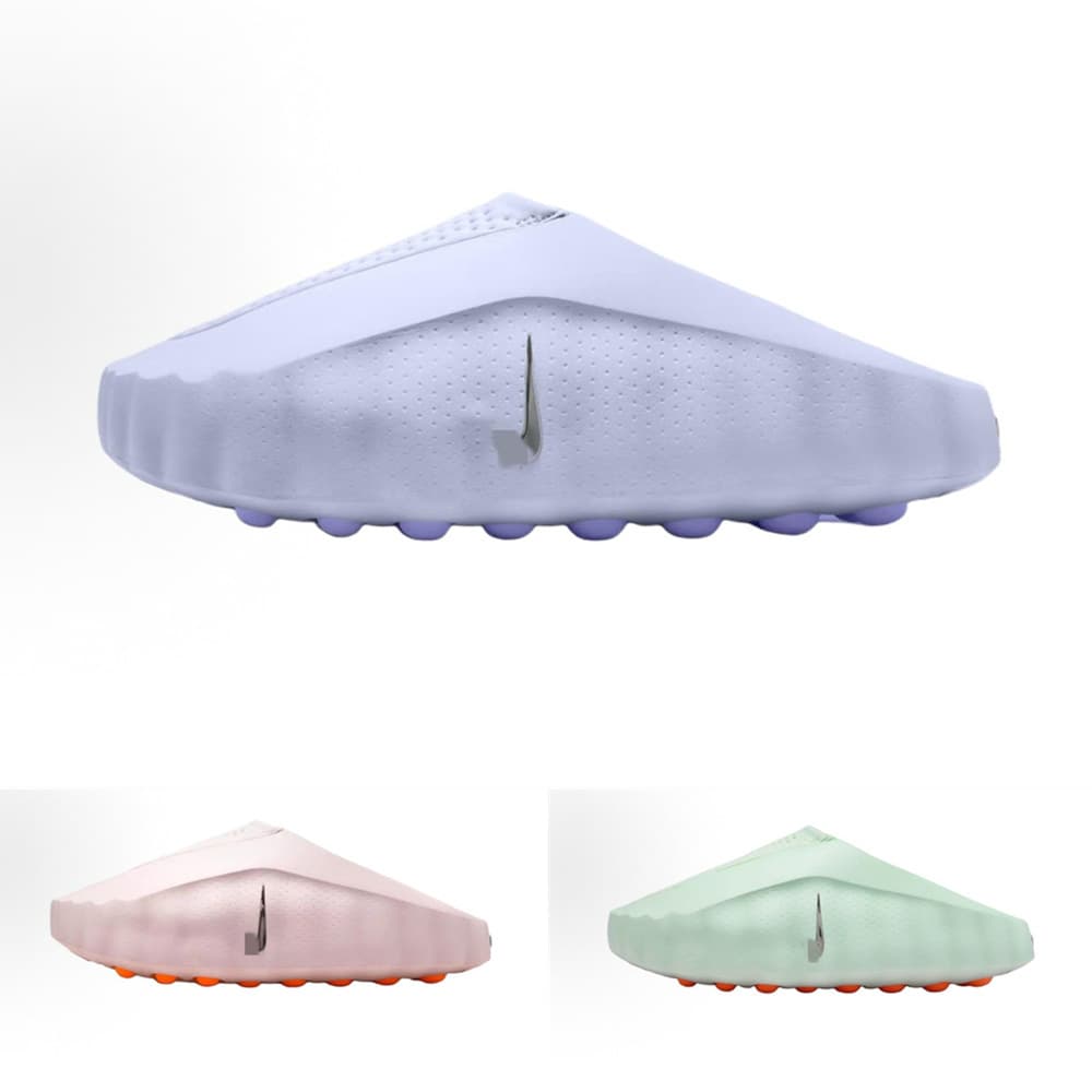 Putian cross-border new Mind 001 light purple gradient black blue green men and women Baotou massage slippers Crocs