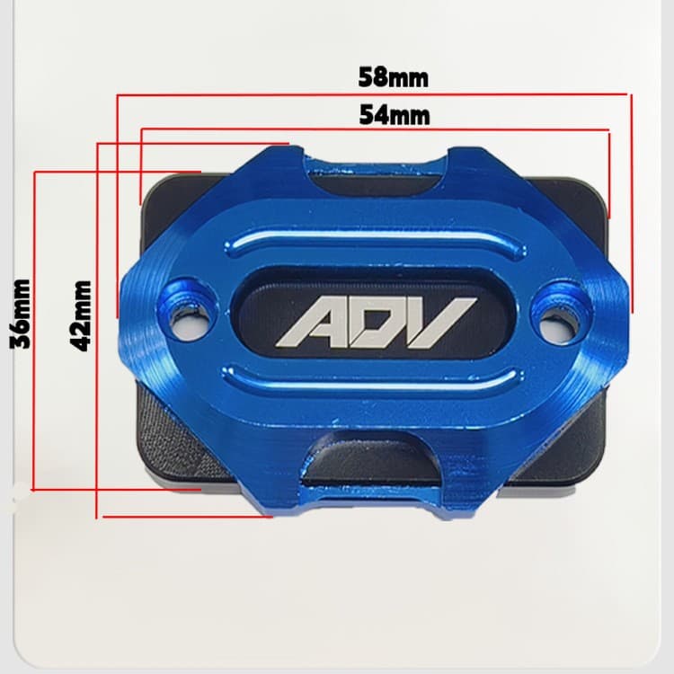 CNC Aluminum Brake Oil Cup Cover for Honda ADV150/160 Modified Brake Pump Motorcycle Accessories