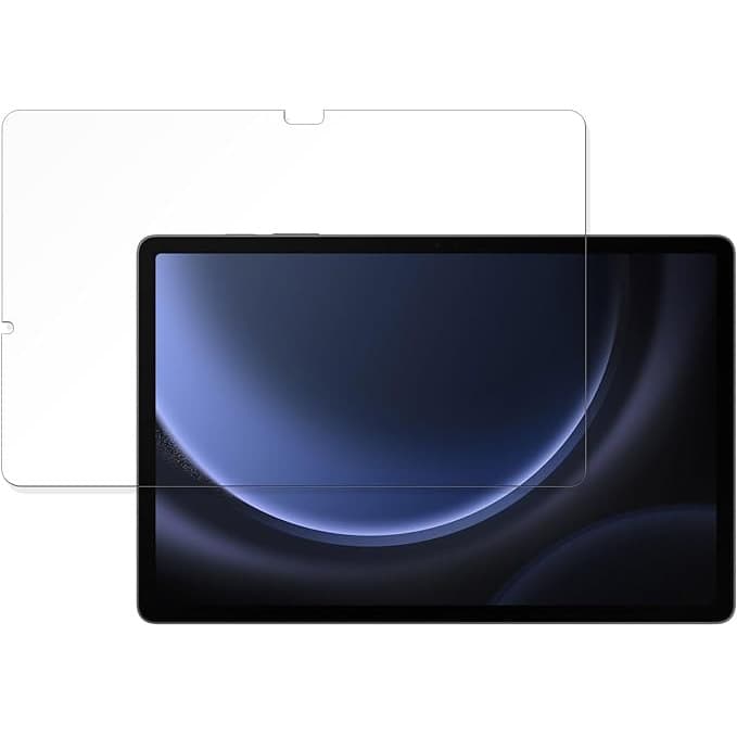 Eye-protecting, blue light blocking screen protector for Samsung A11+ tablets (tab type), matte paper finish, anti-reflective.